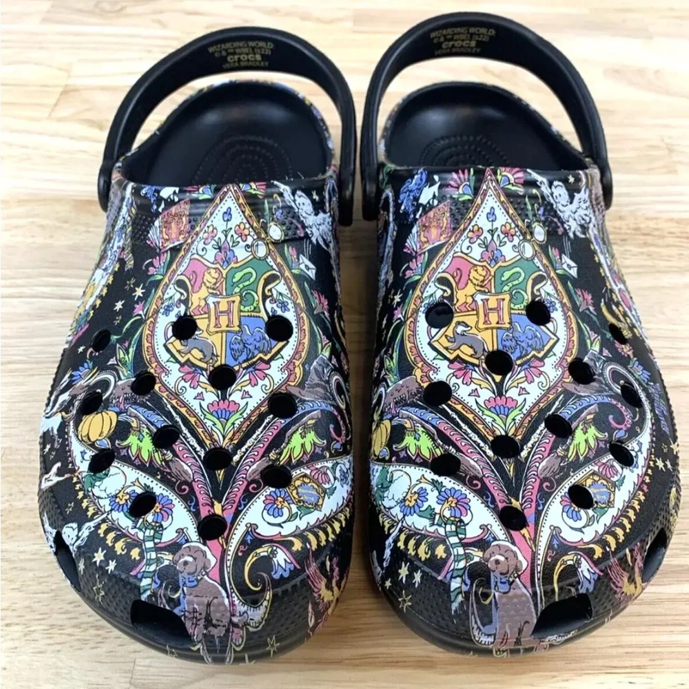 NWOT Crocs Classic Harry Potter x Vera Bradley Collaboration Clogs Shoes